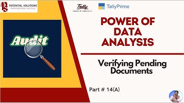 Power of Data Analysis- Verifying Pending Documents