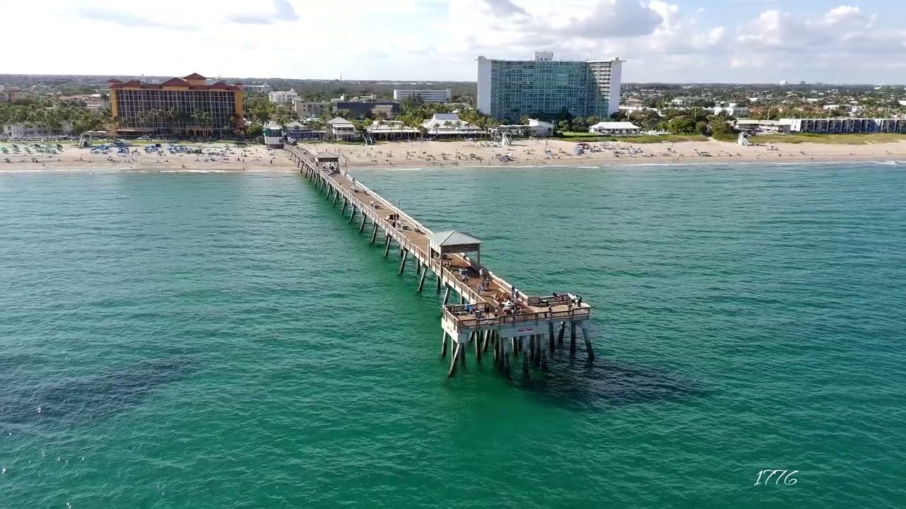 Deerfield Beach International Fishing Pier,  Pompano Beach, Broward County, Florida