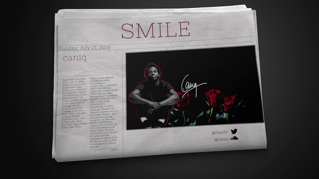 [FREE] Saba type beat 2019 "SMILE"