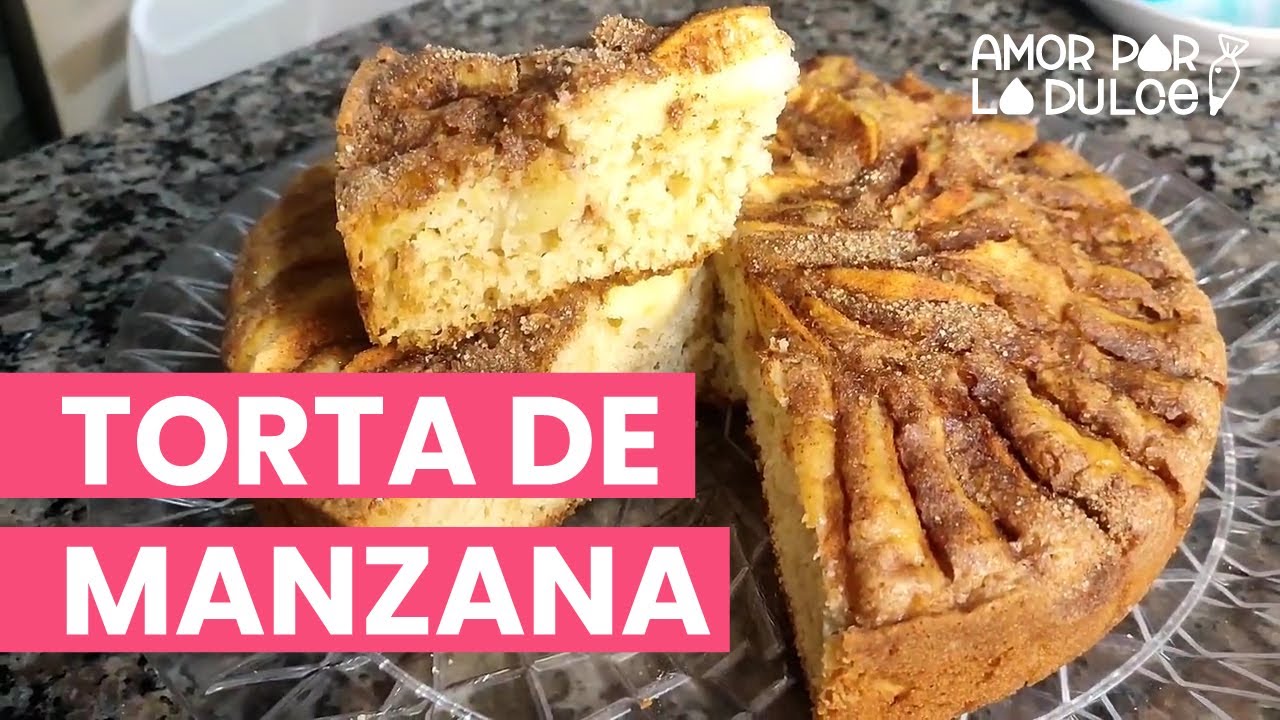 Receta de Torta de Manzana | Recreamos el Primer Video del Canal | Amor por lo Dulce