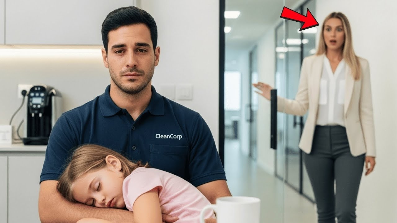 Nadie Podía Con La Hija Del Millonario — Hasta Que Un Padre Soltero Conserje Hizo Lo Imposible…