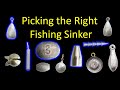 Types of Fishing Sinkers and When to Use Them (underwater video)