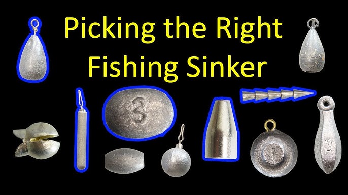 7 Types Of Fishing Sinkers (And The Pros & Cons Of Each) 