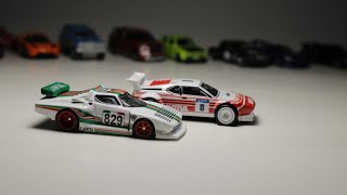 HOTWHEELS BMW M1 PRO CAR AND LANCIA STRATOS GROUP 5