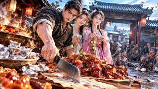 Transmigrated Peasant Saves Enslaved Family! 🍲 $10M Ancient Food Empire Stuns Greedy In-Laws! 🥩🔥💰