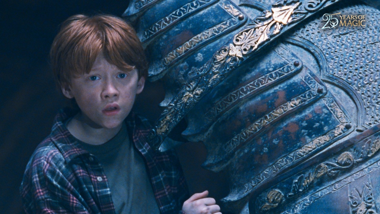 Harry, Ron and Hermione Look for the Philosopher's Stone - Full Scene