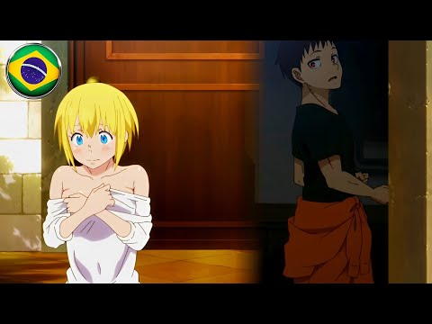 SHINRA VS HIBANA - MOLEKE EU MANDEI VOCÊ LABER 😏 - FIRE FORCE