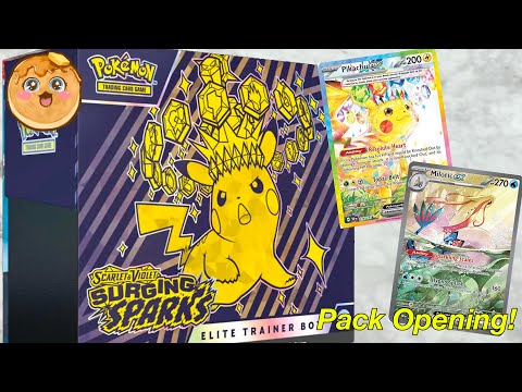 Pikachu, Where Are You? Pokemon TCG Scarlet & Violet Surging Sparks Elite Trainer Box Opening!