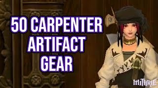 FFXIV 2.0 0085 Carpenter Quest Level 50 + Artifact Gear