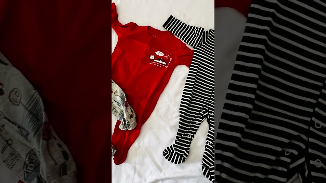 3- Pack of Baby Footed Sleepers Play Sleepsuits