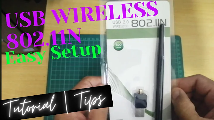 USB Wireless 802.11N Device  Easy Setup Tutorial | Tips