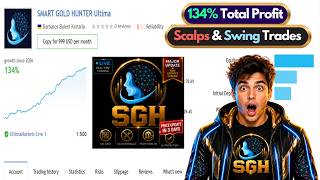 🚀 Smart Gold Hunter MT5 🔥 134% Profit with Just 4.9% Drawdown!
