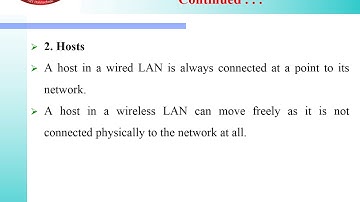EJ   5I   MWC   UNIT   V   5.3   WLAN Technology