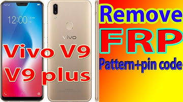 Vivo V9,V9 Plus,Remove FRP,Hard Reset Pin,Pattern