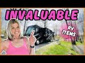 Rv essentials checklist  everyday items that make life on the road a breeze