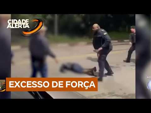 Security cameras capture municipal guard striking man in the head and leaving victim unconscious ...
