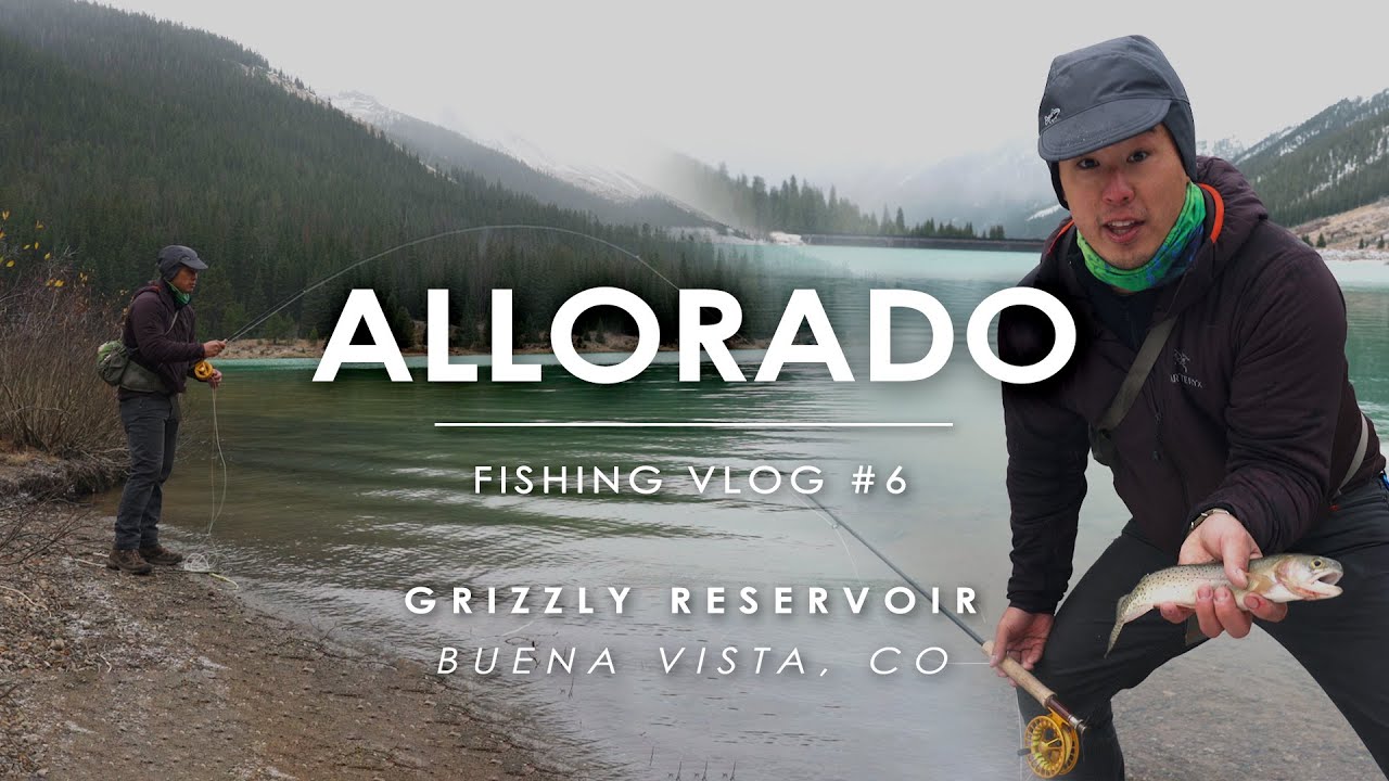 Trout Fishing Grizzly Reservoir - Buena Vista, Colorado ( ALLORADO VLOG 6)
