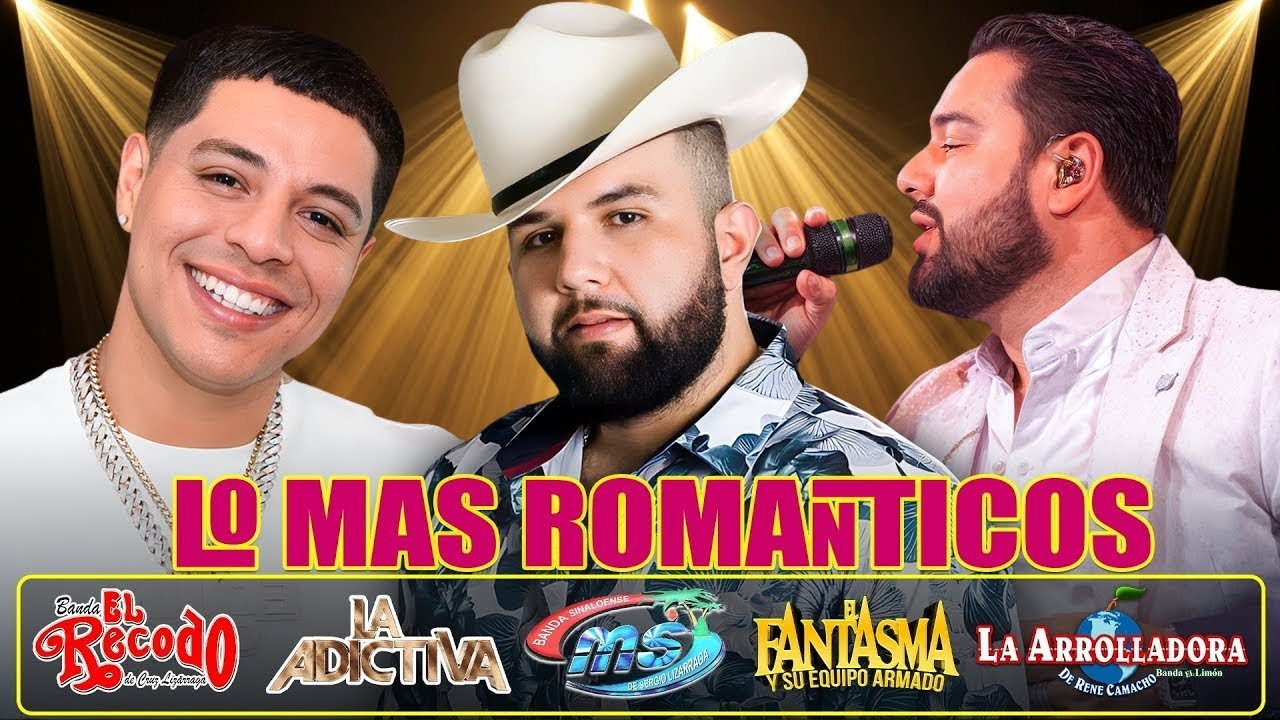 Carin Leon, Grupo Firme, Banda MS, Calibre 50, Julion Alvarez - Lo Mejor Banda Románticas 2026