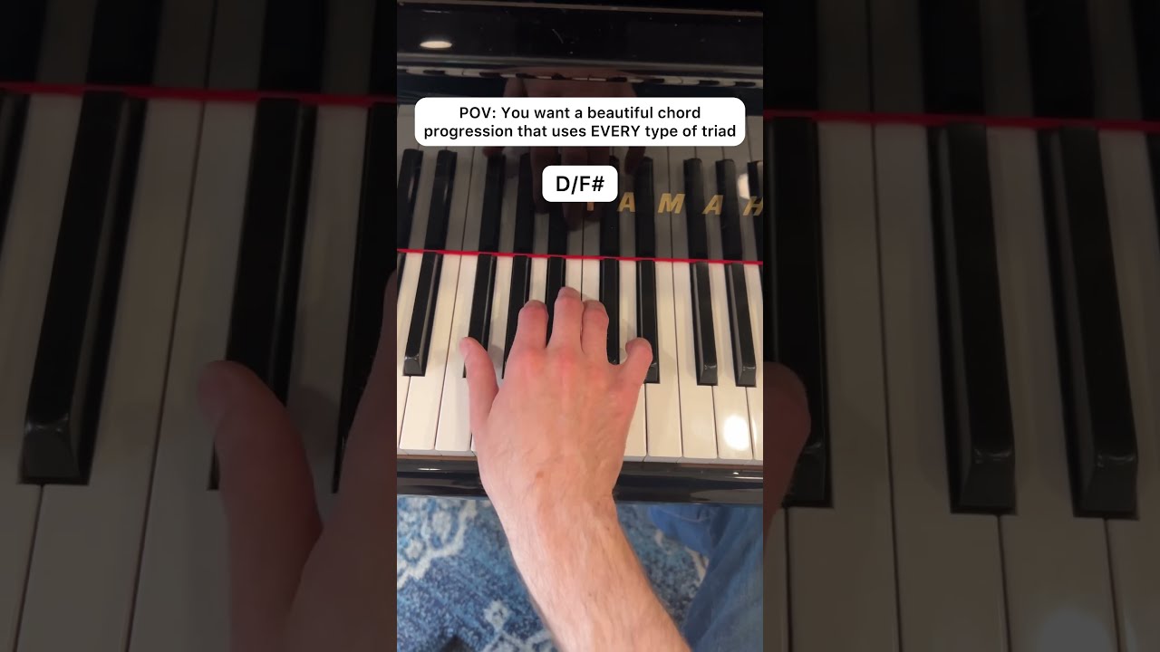 POV You Want A Beautiful Chord Progression That Uses Every Type Of Triad 