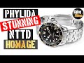 Most Affordable NTTD PT5000 Omega homage from Phylida?! - Full Review