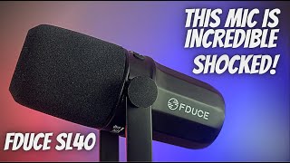 The BEST Podcast Mic under $100! The FDUCE SL40! I am SHOCKED at how good this Mic is.