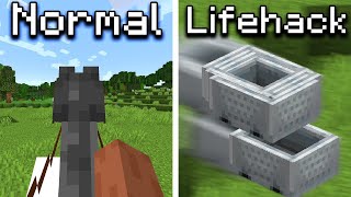 Minecraft Lifehacks 2024