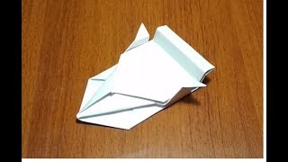 Как сделать машинку из бумаги. Оригами гоночная машина.