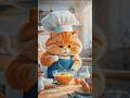 Cat cooking food.Cat daily routine. #shorts #catcartoon #cats #catvideos#catshorts #catlovers#viral