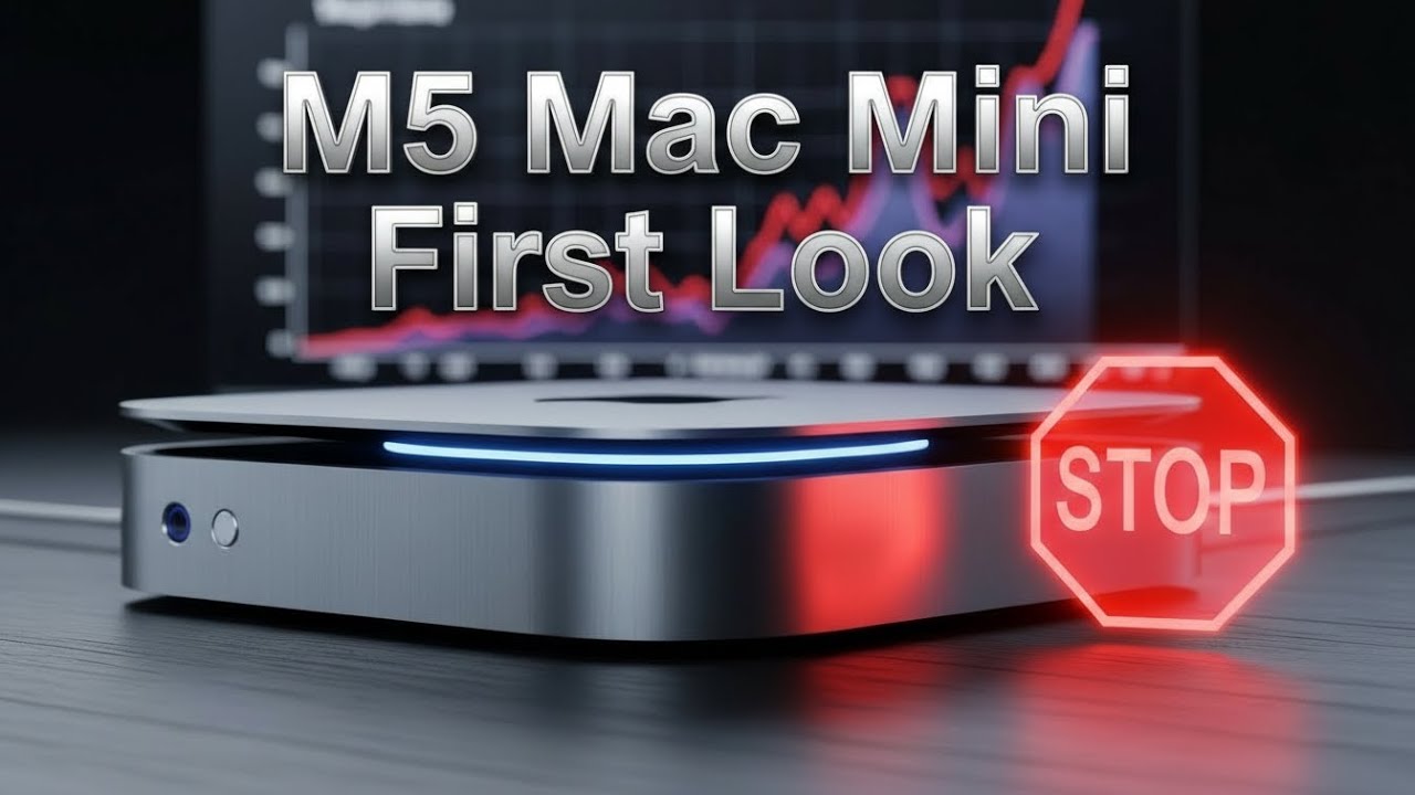 Mac Mini M5 First Look: The Performance Monster is Here?