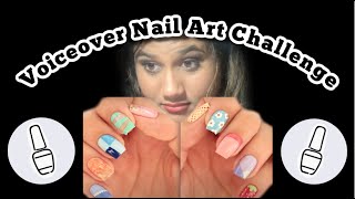 Following Only The Voiceover Of A Cutepolish Nail Art Tutorial Challenge