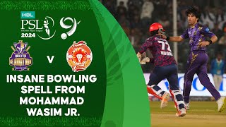 Insane Bowling Spell From Mohammad Wasim Jr. Quetta Vs Islamabad Match 8 Hbl Psl 9 M1Z2U