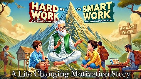 Hard Work vs Smart Work।। A Life Changing Motivation Story।। English Story।।Bed Time Story।।