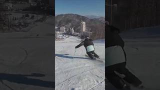 미래의 스키 데몬스트레이터