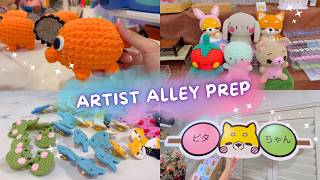 Artist Alley Prep as a Crochet Artist 🌷 SacAnime Spring 2026 (Part 1)
