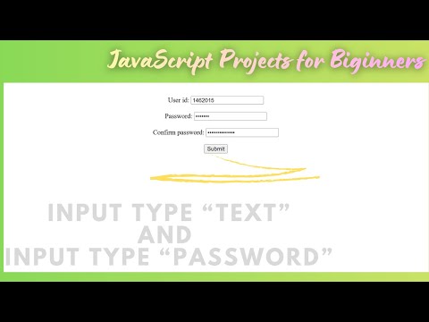 User id and password validation in javascript, Username validate in js, Basic Validation of form #js