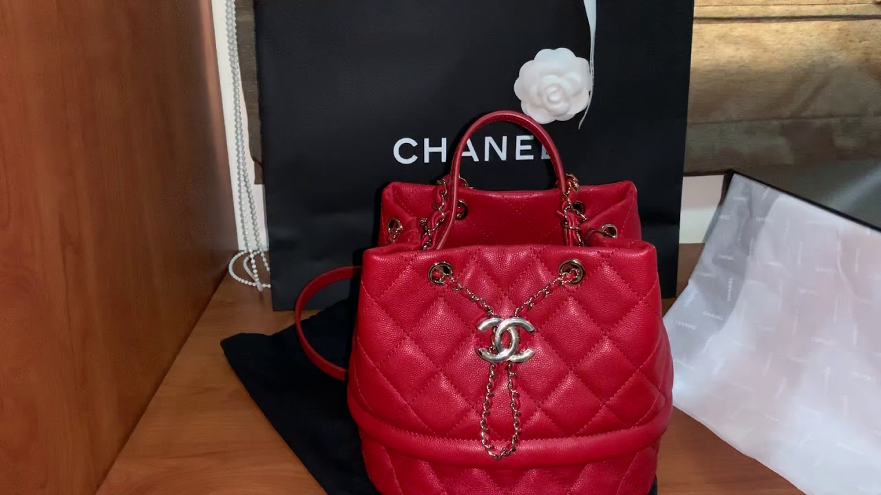 Chanel & LV Unboxing! Gorgeous Chanel Drawstring Bag from 19B! 