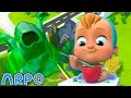LIVE STREAM 🔴 ARPO the Robot 🍔 Magical Food Cartoon Collection! 🎬 All Episodes