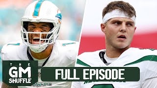 Dolphins embarrass Broncos, Jets should bench Zach Wilson, Cowboys upset by Cardinals | GM Shuffle