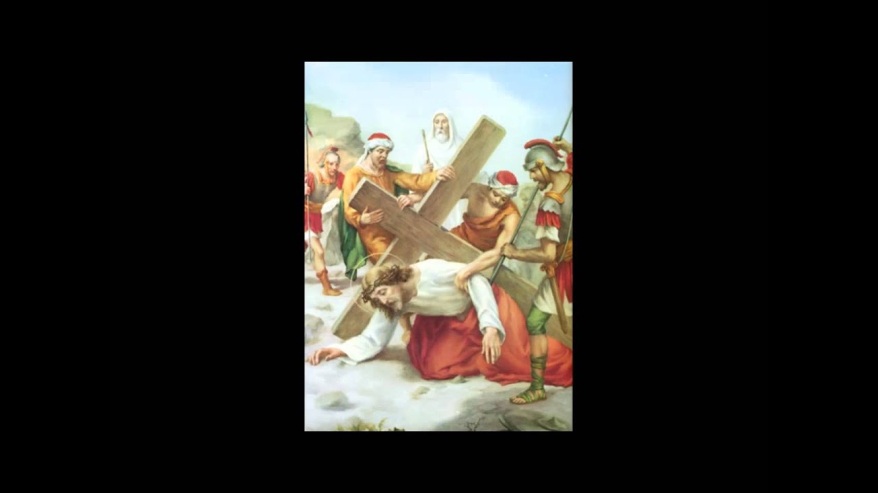 Santo Vía Crucis VII Estacion “Jesús cae por segunda vez” - YouTube