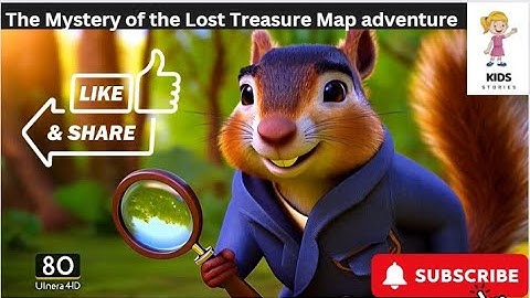 The Mystery of the Lost Treasure Map | Kids Detective Adventure #kidsstory #kidsvideo #kidsstories