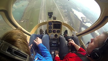 Full-down autorotation training on Guimbal Cabri G2