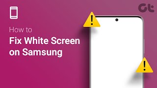 how to fix white screen on samsung | white screen glitch on samsung?