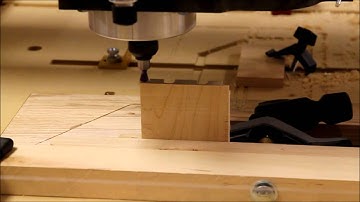 Camaster Stinger II Cutting Dovetail Joint Tails