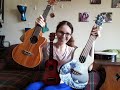 Ukulele Comparison: Makala Soprano, Luna Great Wave and High Tide