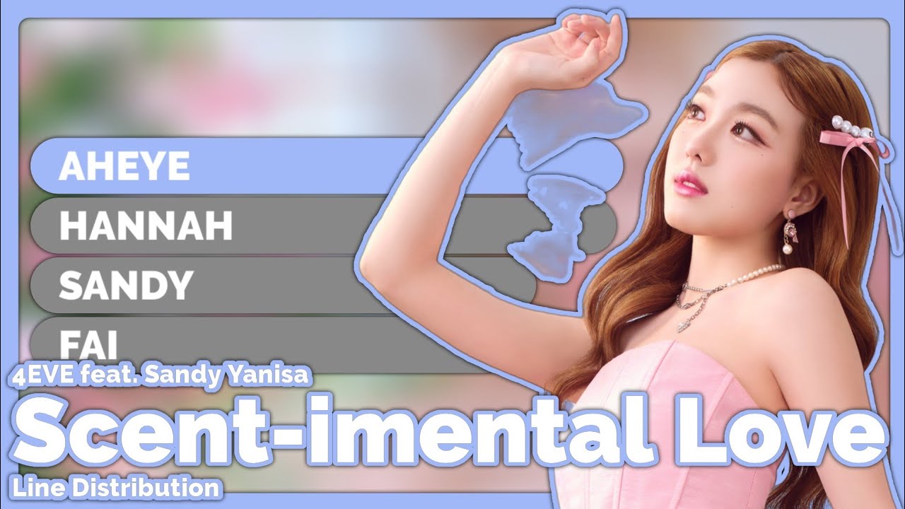 4EVE feat. Sandy Yanisa - Scent-imental Love | Line Distribution
