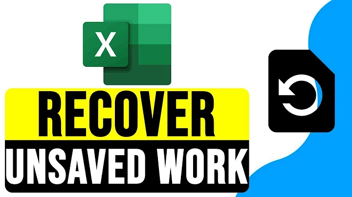 How to RECOVER UNSAVED WORK in EXCEL 2025 | Excel AutoSave & Lost File