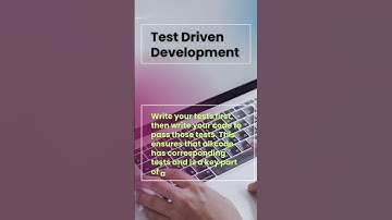 Test Driven Development