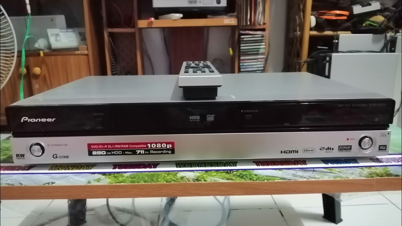 PIONEER HDD/DVD RECORDER DVR650H เครื่องเล่นดีวีดีอัดบันทึกไพโอเนียร์