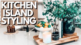 KITCHEN ISLAND STYLING | IDEAS | TIPS & TRICKS | 2021
