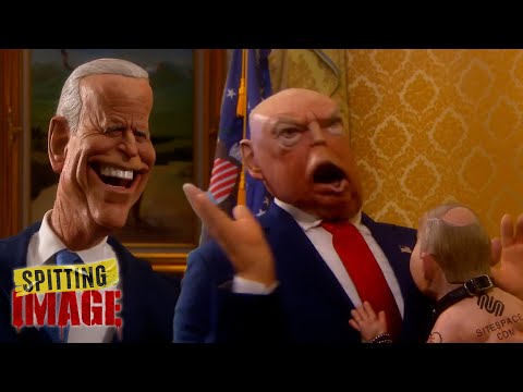 Donald Trump Leaves The White House | Spitting Image